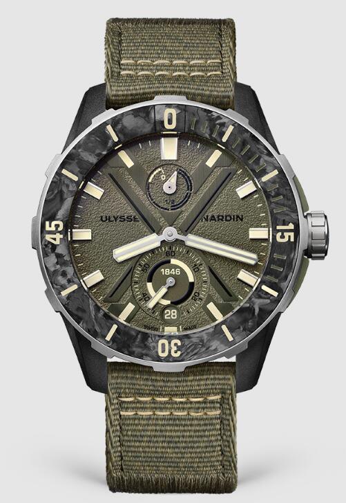 Review Best Ulysse Nardin Diver Net OPS 1183-170-8A/0A watches sale